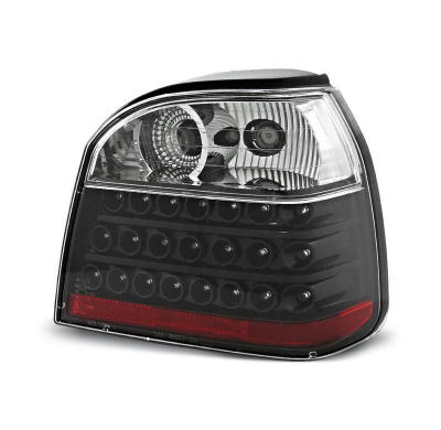 Pilotos Traseros Led Vw Golf 3 09.91-08.97 Negro Led