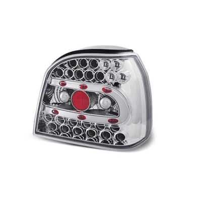 Pilotos Traseros Led Vw Golf 3 09.91-08.97 Cromado Led