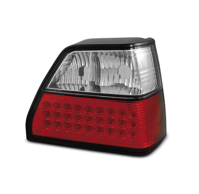 Pilotos Traseros Led Vw Golf 2 08.83-08.91 Rojo/Blanco Led