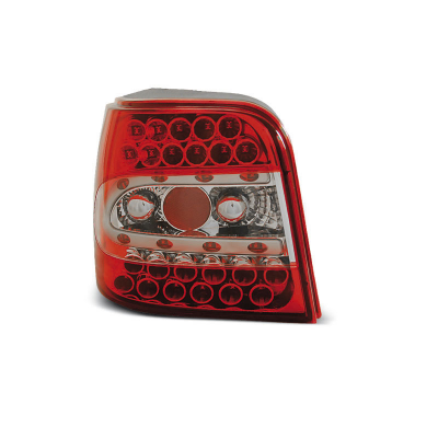 Pilotos Traseros Led Vw Golf 4 09.97-09.03 Rojo/Blanco Led