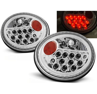 Pilotos Traseros Led Vw New Beetle 10.98-05 Cromado Led
