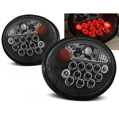 Pilotos Traseros Led Vw New Beetle 10.98-05.05 Negro Led