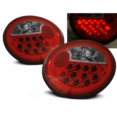Pilotos Traseros Led Vw New Beetle 10.98-05.05 Rojo/Blanco Led