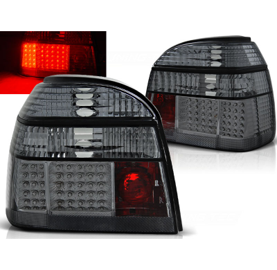 Pilotos Traseros Led Vw Golf 3 09.91-08.97 Ahumado Led
