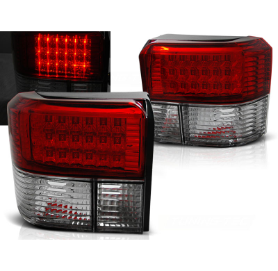 Pilotos Traseros Led Vw T4 90-03.03 Rojo/Blanco Led