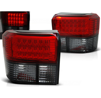 Pilotos Traseros Led Vw T4 90-03.03 Rojo Ahumado Led