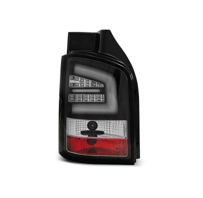 Pilotos Traseros Led Vw T5 04.03-09 Negro Led Bar
