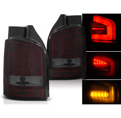 Pilotos Traseros Led Vw T5 04.03-09 R-S Led Bar