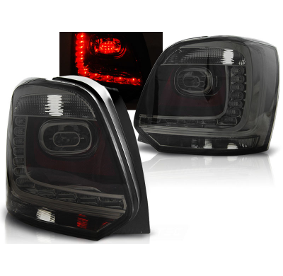 Pilotos Traseros Led Vw Polo 09-13 Ahumado Led