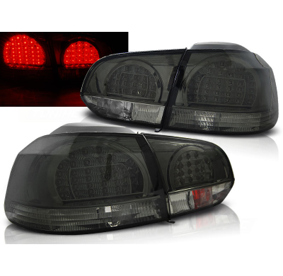 Pilotos Traseros Led Vw Golf 6 10.08-12  Ahumado Led