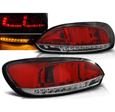 Pilotos Traseros Led Vw Scirocco Iii 08-04.14 Rojo/Blanco Led