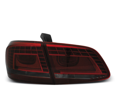 Pilotos Traseros Led Vw Passat B7 Sedan 10.10-10.14 Rojo Ahumado Led