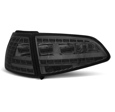 Pilotos Traseros Led Vw Golf 7 13- Ahumado Led Gti Look