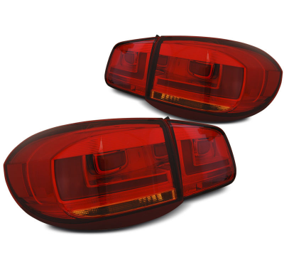 Pilotos Traseros Led Vw Tiguan 07-07.11  Red Led Bar