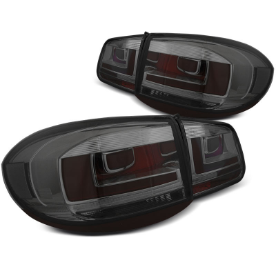Pilotos Traseros Led Vw Tiguan 07-07.11 Ahumado Led Bar
