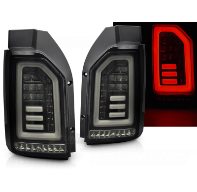 Pilotos LED VW T6 2015-  Ahumado Negro Blanco LED