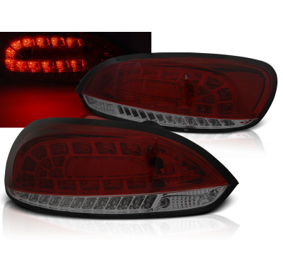 Pilotos Led Vw Scirocco Iii 08-04.14 Rojo Ahumado Led