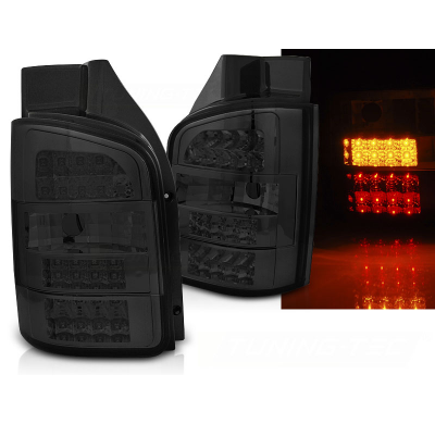 Pilotos Traseros Led Vw T5 04.03-09 Smoke Led Trasnporter