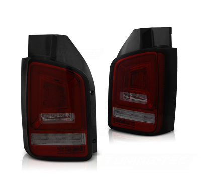 Pilotos Traseros Led Vw T5 04.03-09 Red Smoke Full Led-Intermitente Dinamico Indicator