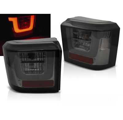 Pilotos Traseros Vw T4 90-03.03 Smoke Led Bar