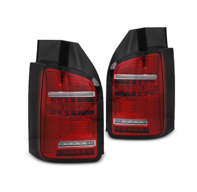 PILOTOS TRASEROS LED ROJO BLANCO para VW T6 15-19 BOMBILLA OEM con intermitente dinamico