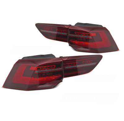 PILOTOS TRASEROS LED ROJOS LED INTERMITENTE DINAMICO aptos para VW GOLF 8 19-24