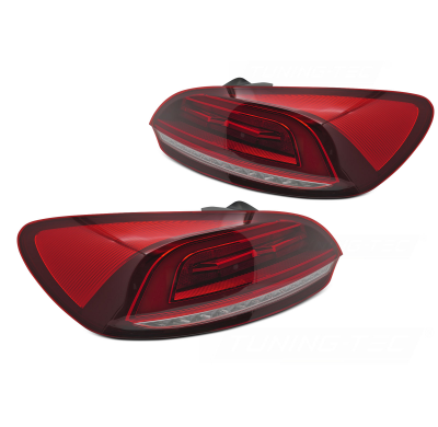 PILOTOS TRASEROS LED DE BARRA ROJOS PARA VW SCIROCCO III 08-14