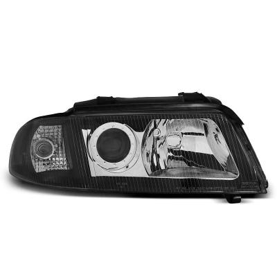 Faros Delanteros Audi A4 01.99-11.00 Negro