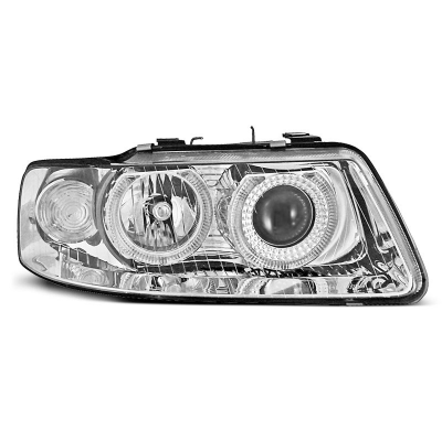 Faros Delanteros Angel Eyes Audi A3 09.00-05.03 Angel Eyes Cromados