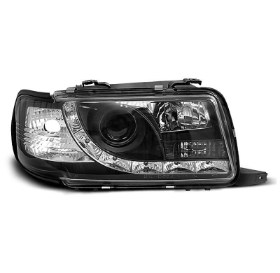 Audi 80 B4 09.91-04.96 Faros Delanteros Luz Diurna Fondo Negro