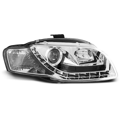 Audi A4 B7 11.04-03.08 Faros Delanteros Luz Diurna Cromados
