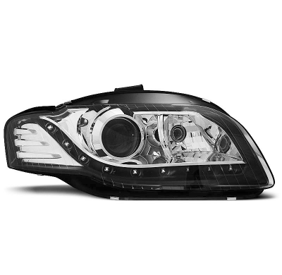 Audi A4 B7 11.04-03.08 Faros Delanteros Luz Diurna Fondo Negro