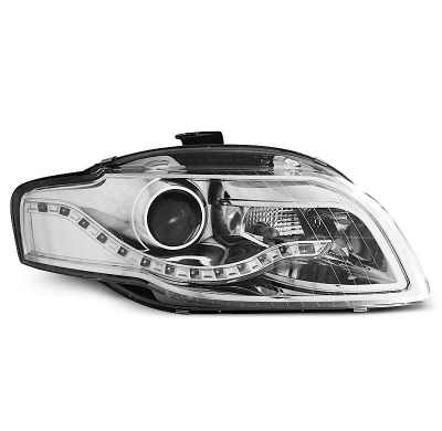 Audi A4 B7 11.04-03.08 Faros Delanteros Luz Diurna Cromados Drl