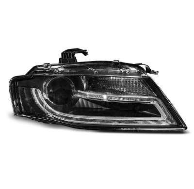 Audi A4 B8 04.08-11 Faros Delanteros Luz Diurna Tru Drl Ece-R87 Negro Hid Xenon
