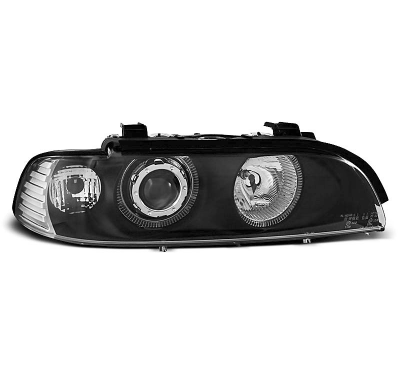 Faros Delanteros Angel Eyes Bmw E39 09.95-06.03 Fondo Negro