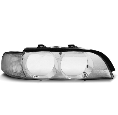 Faros Delanteros Bmw E39 09.95-08.00 Lente Cromado