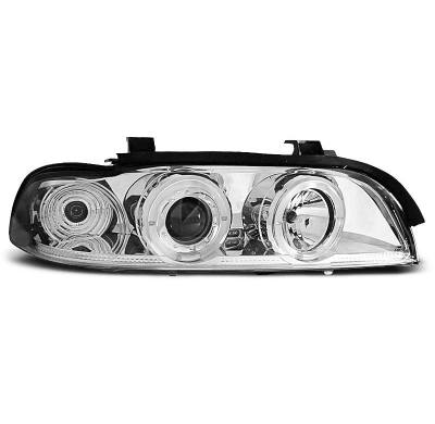 Faros Delanteros Angel Eyes Bmw E39 09.95-05.03 Angel Eyes Cromados