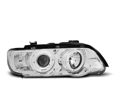 Faros Delanteros Angel Eyes Bmw X5 E53 09.99-10.03 Cromados