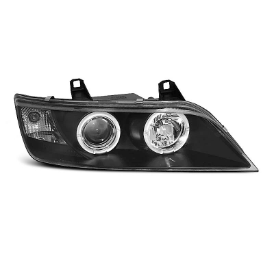 Faros Delanteros Angel Eyes Bmw Z3 01.96-02 Fondo Negro