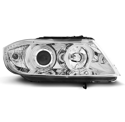 Faros Delanteros Angel Eyes Bmw E90/E91 03.05-08.08 Cromados Ccfl