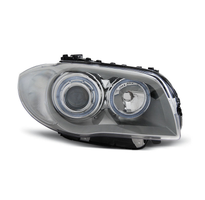Faros Delanteros Angel Eyes Bmw 1 E87/E81 04-11 Cromado