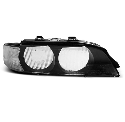 Faros Delanteros Bmw E39 95-00 Lente D2s Negro Blanco