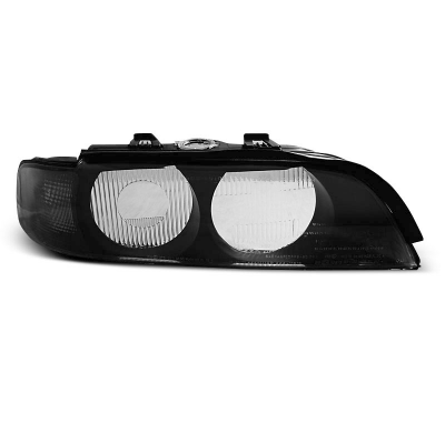 Faros Delanteros Bmw E39 95-00 Lente D2s Negro Ahumado