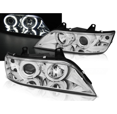 Faros Delanteros Angel Eyes Bmw Z3 01.96-02 Angel Eyes Ccfl Cromado