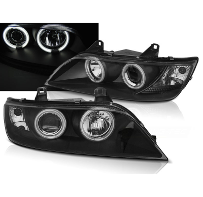 Faros Delanteros Angel Eyes Bmw Z3 01.96-02 Angel Eyes Ccfl Negro