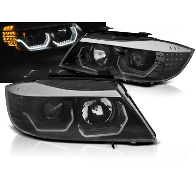 Faros Luz Diurna Bmw E90/E91 05-08 3d Ae Led Black