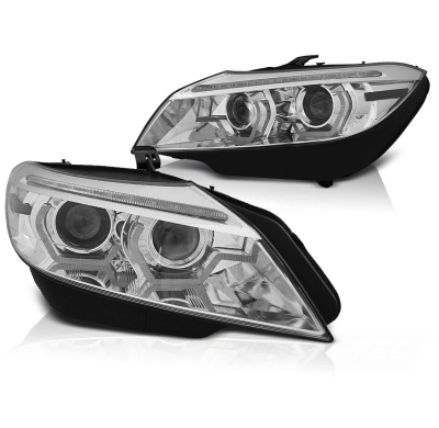 Faros Delanteros Bmw Z4 E89 09-13 Xenon Drl Chrome Intermitentes Dinamicos