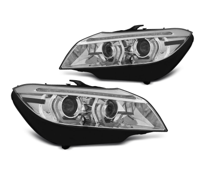 Faros Delanteros Xenon Luz Diurna Cromado Afs Intermitente Dinamico Para Bmw Z4 E89 09-13