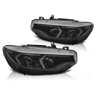 FAROS DE XENÓN NEGROS para BMW F32/F33 13-17