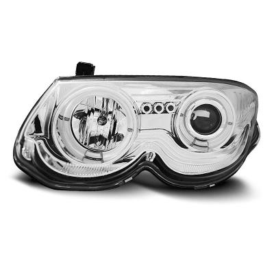 Faros Delanteros Angel Eyes Chrysler 300 M 99-04 Cromados